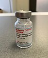 Fiole de vaccin Moderna (10 doses de 0,5 ml)