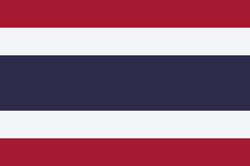 Le Trairong, drapeau de la Thaïlande