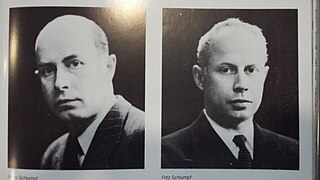 Les frères Schlumpf, Hans (1904-1989) et Fritz (1906-1992).