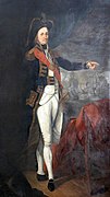 Horatio Nelson (1758–1805), 1st Viscount Nelson, by Leonardo Guzzardi BRNC A104.jpg