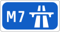Sign F 330 Start of Motorway