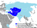 Länder, in denen Nowruz gefeiert wird