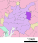 名东区在名古屋市的位置