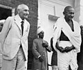 with Lord Pethick-Lawrence, Delhi, 18 April 1946