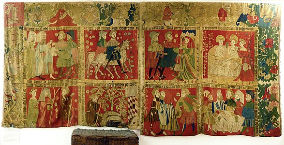 Wandteppich um 1433
