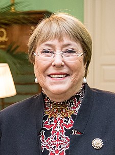 Michelle Bacheletová (5. února 2020)