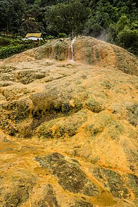 Mineral deposits from Pancuran Tujuh