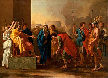 La Clémence de Scipion, 1640 Nicolas Poussin musée Pouchkine, Moscou