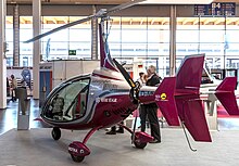 Niki Lightning gyroplane at AERO Friedrichshafen 2018.jpg