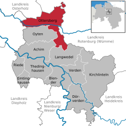 Ottersberg – Mappa