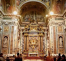 Cappella Paolina Borghesiana in der Basilika Santa Maria Maggiore, Rom (Grablege der Familie)