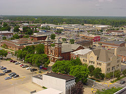 Skyline of Terre Haute