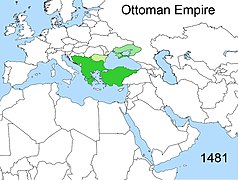 ოსმალეთის იმპერია მეჰმედ II-ის დროს.