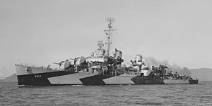 USS Stockham (DD-683) underway c1944