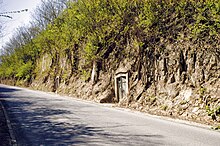 In den Löss gegrabene Keller bei Ruppersthal