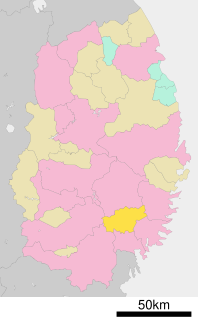 住田町位置図