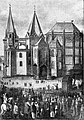 La cattedrale nel XVII secolo