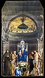 Giovanni Bellini: Pala di San Giobbe (Sacra Conversazione), Venedig, 1487–1488, Gallerie dell’Accademia, Venedig