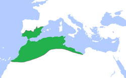 Алмохадска династија во 1180–1212[1][2]