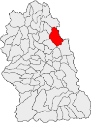 Balșa – Mappa