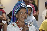 Mujer indígena en El Salvador