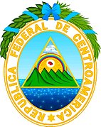 Escudo de la República Federal de Centroamérica (1825-1841)
