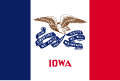 Bandeira do Iowa, Estados Unidos da América