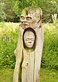 The Inner Man, one of the sculptures in the Frank Bruce Sculpture Park, near Aviemore