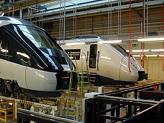 IC4 train at workshop