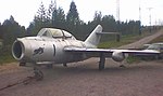 MU-1 (MiG-15UTI) i Hallinporttis flygmuseum.