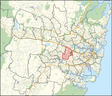 NSW Electoral District 2023 - Auburn.svg