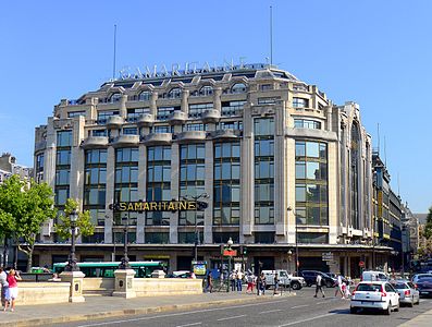 La Samaritaine áruház Henri Sauvage, Párizs (1925–28)