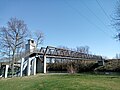 Passerelle piétonne reliant Gourdan-Polignan à Montréjeau