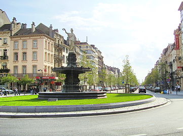 Place Rouppe/Rouppeplein e Avenida de Stalingrado/Stalingradlaan