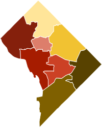 Race by ward 2020