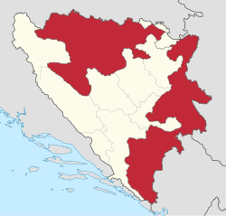 Območje Republike Srbske v Bosni in Hercegovini