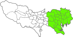 Localização de Regiões Especiais de Tóquio