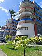 Jardines del Hospital Universitario de Caracas también llamado Hospital Clínico de la UCV