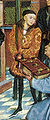 Charles, son of Philip III "the Good", Duke of Burgundy (the future Charles the Bold) (Detail of miniature, illustration from page 1 of „Les Chroniques de Hainaut“)