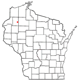 Location of Stone Lake, Wisconsin