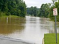 Flooding from Tropical Storm Alberto in North Carolina