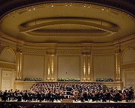 Het Isaac Stern Auditorium in Carnegie Hall