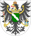 Coat of arms of the w:Grand Duchy of the Lower Rhine (Großherzogtum Niederrhein)