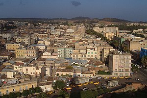 Panorama of Asmara