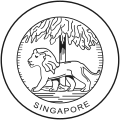 Insignia de Singapur en las Colonias del Estrecho