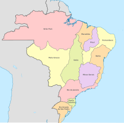 Brasil vào năm 1750