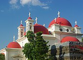 En kyrka i Kapernaum, Israel.