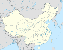 Map showing the location of 太极洞