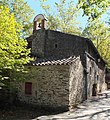 L’ermitage Notre-Dame de consolation : vue extérieure de la chapelle.