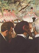 Edgar Degas, Los músicos de la orquesta, 1872